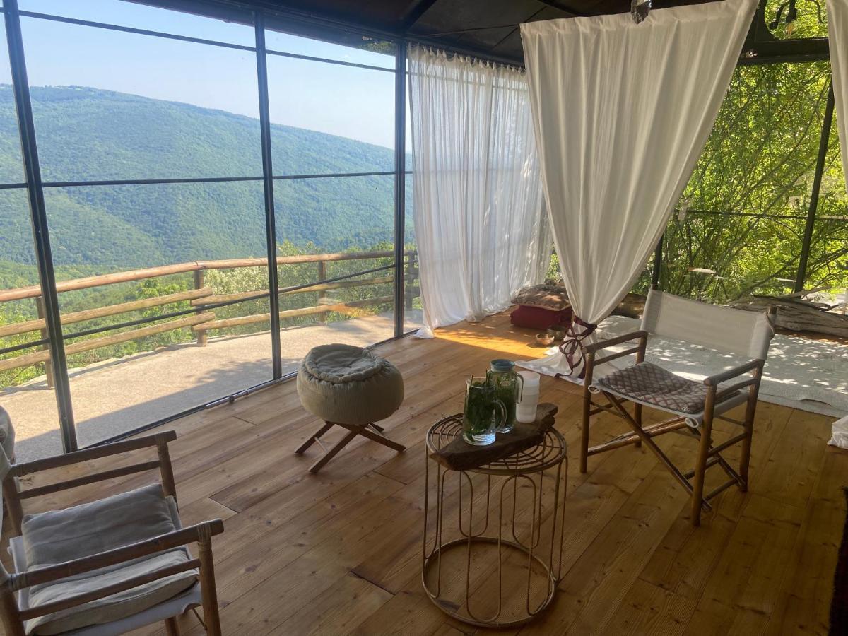 Suxen Nature Experience - Lodge Con Vista Panoramica Prepotto  Exteriér fotografie
